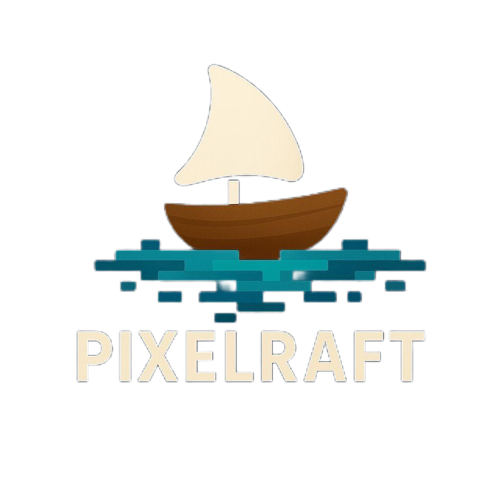 PixelRaft AI Logo